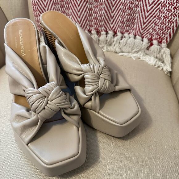 NWOT: Paloma Barcelo Deseado Espadrille Wedge Sandal - Picture 2 of 7